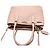Prada Borsa Tote e Borsa a Spalla Saffiano Lux Rosa - vista 6