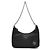 Prada Bolsa Hobo em tecido Re-Nylon com alça de corrente Preto