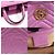Gucci Small Matelassé Chevron Gold GG Marmont Top Handle Tasche Rosa Pink - Ansicht 7