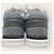 Chanel Gesteppte Sneaker aus dunkelgrauem Wildleder-Kalbsleder mit CC-Logo Braun - Ansicht 7