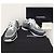 Chanel Gesteppte Sneaker aus dunkelgrauem Wildleder-Kalbsleder mit CC-Logo Braun - Ansicht 8