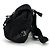 Prada Zaino Re-Nylon con logo Triangle Nero - vista 4
