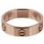 Cartier Bague Classic Love en or rose Taille - vue 3