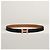 Hermès Cinturón reversible para mujer Gold/Black Girosh Pink Gold Negro - vista 8