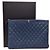 Chanel Clutch Caviar Boy Large Blu - vista 7