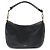 Saint Laurent Borsa Hobo a tracolla con stampa logo classico in nero