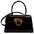 Salvatore Ferragamo Piccola borsa tote con manico superiore East West Iconic Nera - vista 2