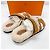 Hermès Sandali e pantofole in shearling Chypre da donna Multicolore - vista 6