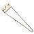 Chanel Serie di borse crossbody con patta e catena Pearl Strass Signature - vista 6