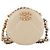 Chanel 19 Chanel Mini borsa a tracolla rotonda in agnello Marrone