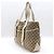 Gucci Borsa shopper a spalla in jacquard con logo GG Marrone - vista 2