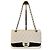 Chanel Classic Medium Flap Bag Weiß