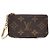 Louis Vuitton Monogram Schlüsseletui Braun