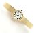 Tiffany & Co Vintage Mini Damenuhr in Gold Weiß - Ansicht 23