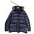 Moncler Kurze Steppjacke Cluny Navy Blau