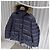 Moncler Kurze Steppjacke Cluny Navy Blau - Ansicht 2