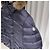 Moncler Kurze Steppjacke Cluny Navy Blau - Ansicht 5