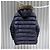 Moncler Kurze Steppjacke Cluny Navy Blau - Ansicht 6