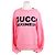 Gucci Rosa Sweatshirt mit Logo für Damen Pink