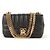 Burberry Mini sac bandoulière TB Lola en cuir matelassé noir avec chaîne