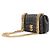 Burberry Mini sac bandoulière TB Lola en cuir matelassé noir avec chaîne - vue 2