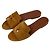 Loro Piana Sandali in scamosciato Summer Charm Marrone - vista 5