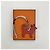Hermès Portachiavi Chihuahua Etoupe Arancione - vista 4