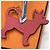 Hermès Portachiavi Chihuahua Etoupe Arancione - vista 5