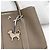 Hermès Portachiavi Chihuahua Etoupe Arancione - vista 6