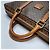 Céline Valigetta MacaDam Borsa Documenti Unisex Marrone - vista 12
