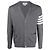 Thom Browne Merinowoll-Cardigan Braun - Ansicht 3