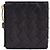 Bottega Veneta Black Intrecciato Zipper Folder Wallet - view 5