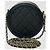 Chanel Serie di mini borse a tracolla rotonde in caviar cosmetico Nero - vista 8