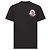 Moncler T-Shirt mit kurzen Ärmeln und besticktem Logo Weiß - Ansicht 4