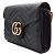 Gucci Borsa a tracolla GG Marmont Matelassé Nero - vista 2
