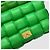 Bottega Veneta Bolsa Cassette de couro acolchoado Racing Green Verde - vista 6