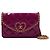 Wallet On Chain Chanel Borsa a Spalla e Borsa a Tracolla Heart Gold CC Chain Rosa