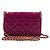 Wallet On Chain Chanel Borsa a Spalla e Borsa a Tracolla Heart Gold CC Chain Rosa - vista 5