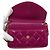 Wallet On Chain Chanel Borsa a Spalla e Borsa a Tracolla Heart Gold CC Chain Rosa - vista 7