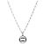 Gucci Collana a maglie rotonde argentate - vista 2