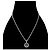 Gucci Collana a maglie rotonde argentate - vista 5