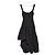 Alexander Mcqueen Asymmetrisches Denim-Midikleid Schwarz