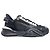 Fendi Sneakers basse in nylon e pelle nera Flow Nero