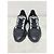 Fendi Sneakers basse in nylon e pelle nera Flow Nero - vista 3