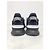 Fendi Sneakers basse in nylon e pelle nera Flow Nero - vista 4
