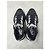 Fendi Sneakers basse in nylon e pelle nera Flow Nero - vista 5
