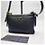 Double Prada Borsa a tracolla in nylon con doppia cerniera (Nuovo modello) Nero - vista 3