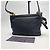 Double Prada Borsa a tracolla in nylon con doppia cerniera (Nuovo modello) Nero - vista 9