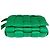 Bottega Veneta Bolsa de ombro e transversal Cassette em pele de cordeiro acolchoada Intrecciato Parakeet Verde - vista 6