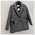 Prada Belted Cashmere Single Padding Jacket Black - view 3